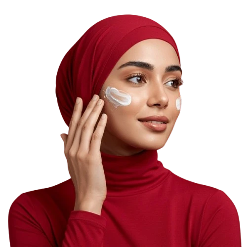 Skincare product hover